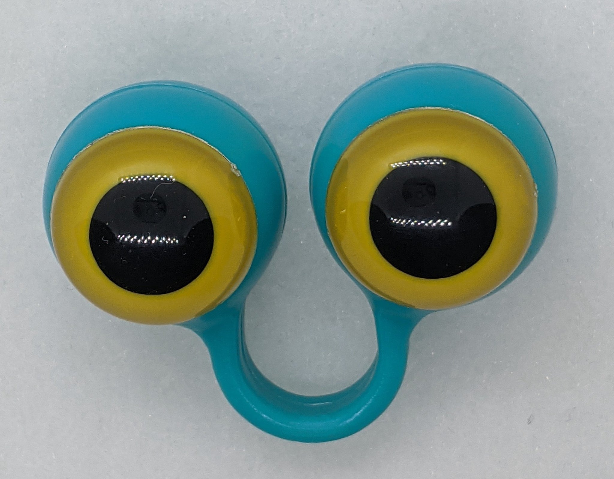 Peepers - Teal / Yellow